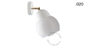 Lampa porcelana ze szklanym kloszem light.036.029.w. Zangra różne warianty 