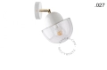 Lampa porcelana ze szklanym kloszem light.036.029.w. Zangra różne warianty 