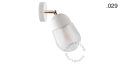 Lampa porcelana ze szklanym kloszem light.036.029.w. Zangra różne warianty 