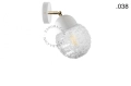Lampa porcelana ze szklanym kloszem light.036.029.w. Zangra różne warianty 