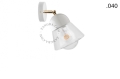 Lampa porcelana ze szklanym kloszem light.036.029.w. Zangra różne warianty 