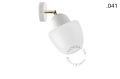 Lampa porcelana ze szklanym kloszem light.036.029.w. Zangra różne warianty 
