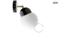 Lampa porcelana ze szklanym kloszem light.036.029.b.glassxx Zangra różne warianty  