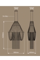 Lampa wisząca LA LAMPE C DCW Editions