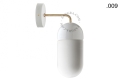 Lampa ścienna porcelana ze szklanym kloszem light.039.015.w.go.glass004 Zangra różne warianty 