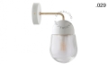 Lampa ścienna porcelana ze szklanym kloszem light.039.015.w.go.glass004 Zangra różne warianty 