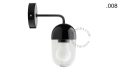 Lampa ścienna porcelana ze szklanym kloszem light.039.015.b.glass004 Zangra różne warianty