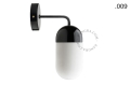 Lampa ścienna porcelana ze szklanym kloszem light.039.015.b.glass004 Zangra różne warianty