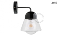 Lampa ścienna porcelana ze szklanym kloszem light.039.015.b.glass004 Zangra różne warianty