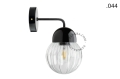 Lampa ścienna porcelana ze szklanym kloszem light.039.015.b.glass004 Zangra różne warianty