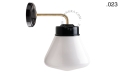 Lampa ścienna porcelana ze szklanym kloszem light.137.004.b.go.glass004 Zangra  różne warianty