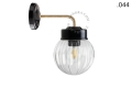 Lampa ścienna porcelana ze szklanym kloszem light.137.004.b.go.glass004 Zangra  różne warianty