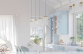 Lampa ścienna z mosiądzu ze szklanym kloszem light.136.004.go.glass004 Zangra różne warianty