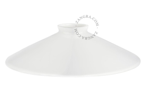 Lampa ścienna z kloszem ze szkła opalowego aude.b Zangra