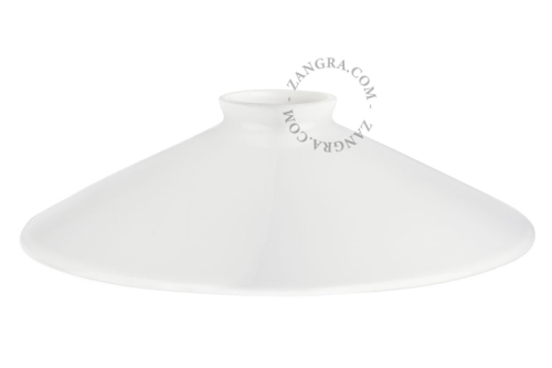 Lampa ścienna z kloszem ze szkła opalowego aude.b Zangra