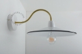 Lampa ścienna mosiądz i emalia light.151.w.041 Zangra 