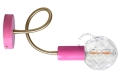 Lampa ścienna z elastycznym ramieniem light.047.w.go.003 Zangra różne warianty