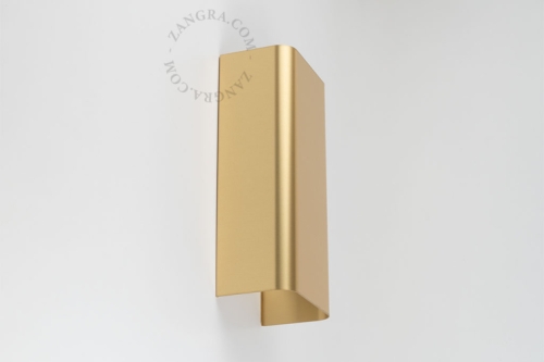 Złota  lampa ścienna dwustronna Bjorn bjorn.001.go Zangra 