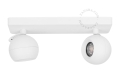 Podwójny natynkowy reflektor LED Colette - IP20 colette.b.002 Zangra różne warianty