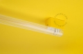 Żółta lampa ścienna lub sufitowa S14s Bill - świetlówka 100cm bill.100.y Zangra rózne warianty 
