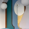 Żółta lampa ścienna lub sufitowa S14s Bill - świetlówka 100cm bill.100.y Zangra rózne warianty 