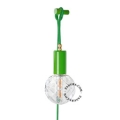 Lampa wisząca z kablem i wtyczką - zielona aladin.gr.350 Zangra różne warianty 