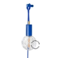 Lampa wisząca z kablem i wtyczką - niebieska aladin.bl.350 Zangra różne warianty  