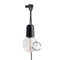 Porcelanowa lampa wisząca z kablem i wtyczką - czarna alice.bm.300 Zangra różne warianty
