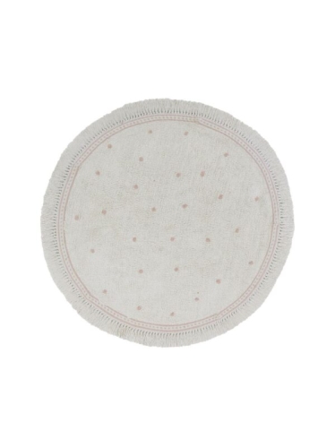Dywan Emma Dots Ø 130 CM Tapis Petit