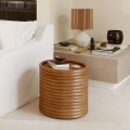 Stolik/pufa LOUNGE TABLE / POUF | RATTAN  Caramel TINE K HOME różne warianty