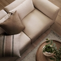 Stolik/pufa LOUNGE TABLE / POUF | RATTAN  Caramel TINE K HOME różne warianty