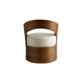 KRZESŁO | RATTAN | H 71 CM Caramel TINE K HOME 