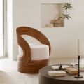 KRZESŁO | RATTAN | H 71 CM Caramel TINE K HOME 