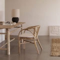 KRZESŁO | RATTAN | H 77 CM Nature TINE K HOME 