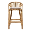 STOŁEK BAROWY | RATTAN | H 97 CM Nature TINE K HOME 