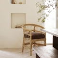KRZESŁO PALMACHAIR | RATTAN | 82 CM TINE K HOME