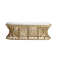 ŁAWKA | RATTAN | 140 CM TINE K HOME  