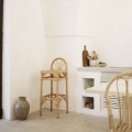 STOŁEK BAROWY | RATTAN | 98 CM TINE K HOME 