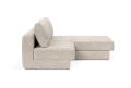 Sofa rozkładana z szezlongiem AKELLO Innovation różne warianty 