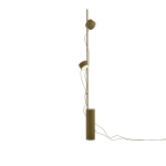 Lampa podłogowa Post Muuto  Brown Green