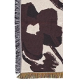 Narzuta Cilla Off-White/Dark Grape Ferm Living