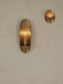 Świecznik ścienny Agapé Brass Ferm Living różne rozmiary