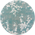 Dywan SAKURA LAKE BLUE ROUND 9850 Louis de Poortere  różne warianty 