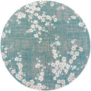 Dywan SAKURA LAKE BLUE ROUND 9850 Louis de Poortere  różne warianty 