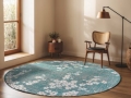 Dywan SAKURA LAKE BLUE ROUND 9850 Louis de Poortere  różne warianty 