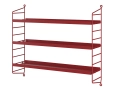 Półki String® Pocket  metal 60 x 50 cm. String Furniture różne kolory 
