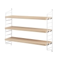 Półki String® Pocket  metal 60 x 50 cm. String Furniture różne kolory 