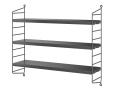 Półki String® Pocket  metal 60 x 50 cm. String Furniture różne kolory 