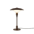 Lampa stołowa PH 3/2 Aged mosiężna opalowa LOUIS POULSEN 