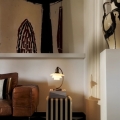 Lampa stołowa PH 2/2 Luna Aged Brass Opal LOUIS POULSEN 